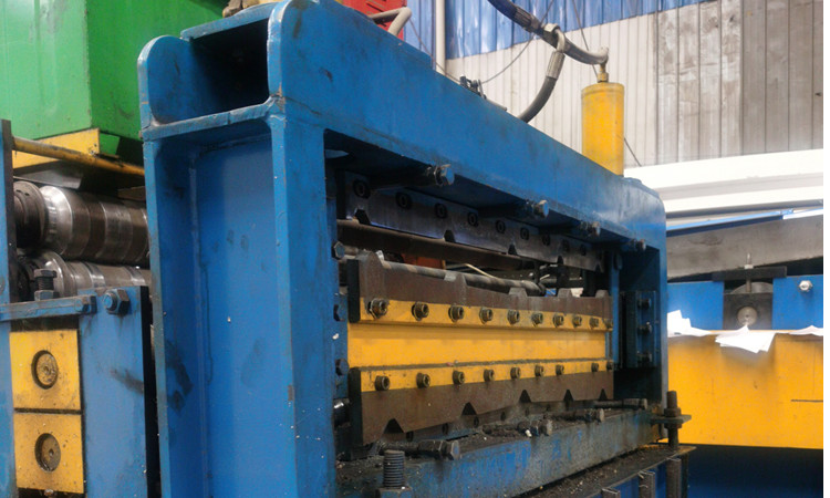 圍擋材料生產現場